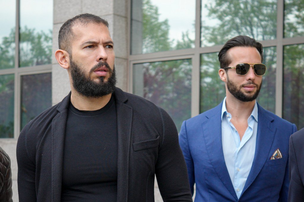 Andrew e Tristan Tate foram presos por marechais dos EUA na Flórida