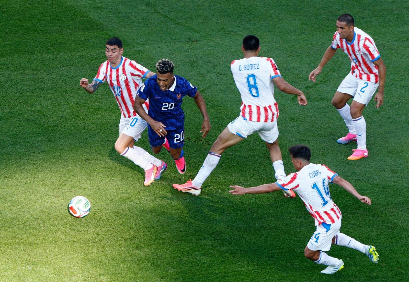 Paraguai x França AO VIVO: placar final da Copa do Mundo e atualização de gols após pênalti de Kylian Mbappe