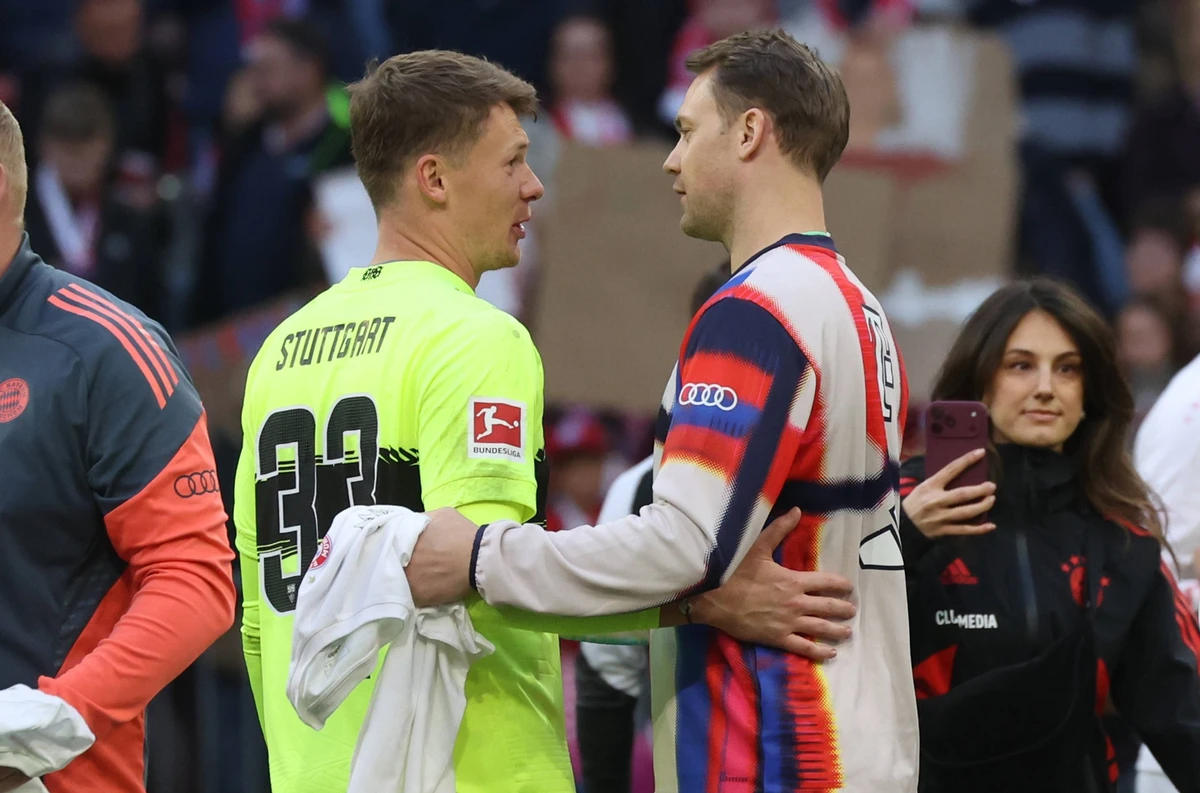 O goleiro da DFB, Nübel, apresenta ao FC Bayern um problema multimilionário