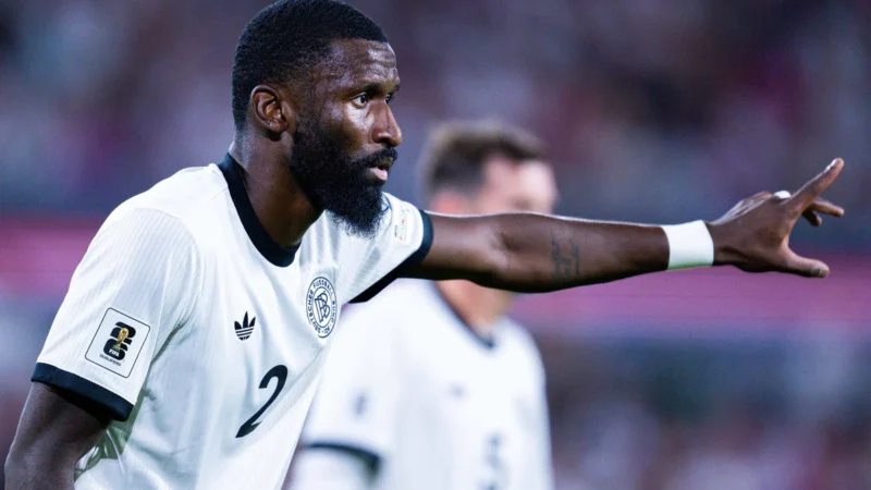 A estrela da DFB, Antonio Rüdiger, parece estar tomando uma decisão sobre o futuro