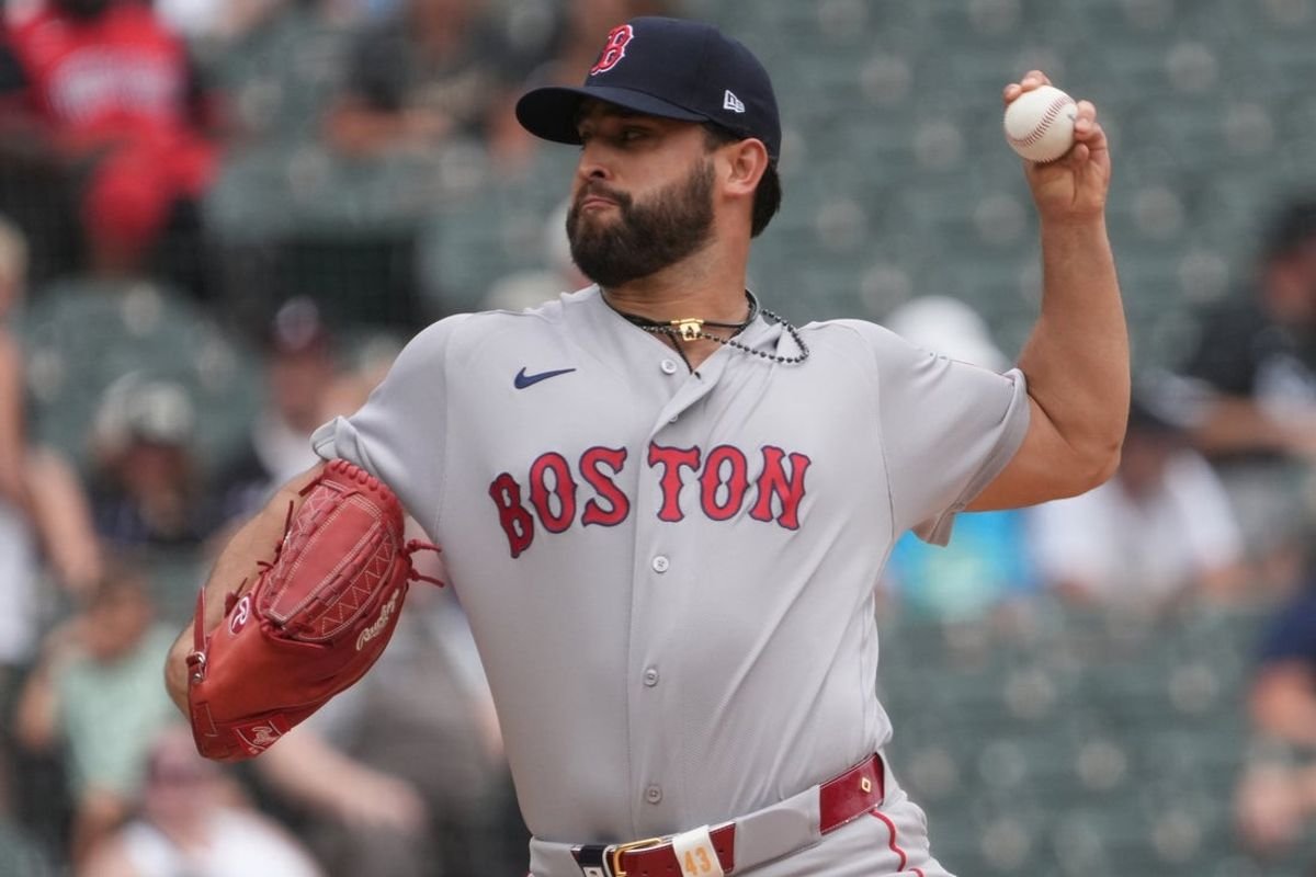 Patrick Sandoval em troca quando o Red Sox derrotou o White Sox