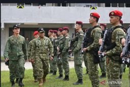TNI e SAF realizam treino conjunto com comandos em Singapura