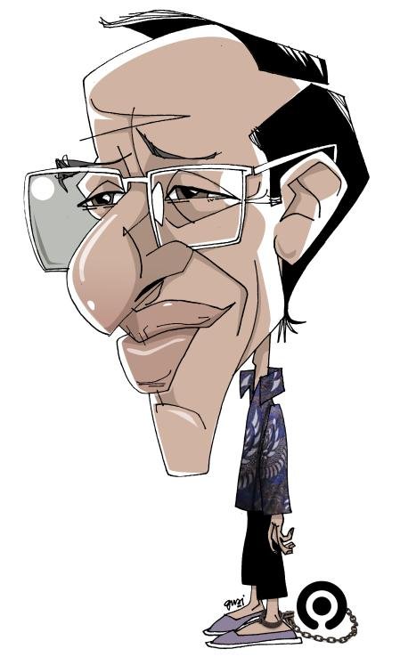 Um unicórnio atrás das grades