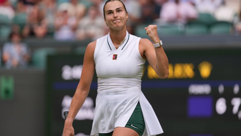 Sabalenka marca confronto na terceira rodada com Ostapenko