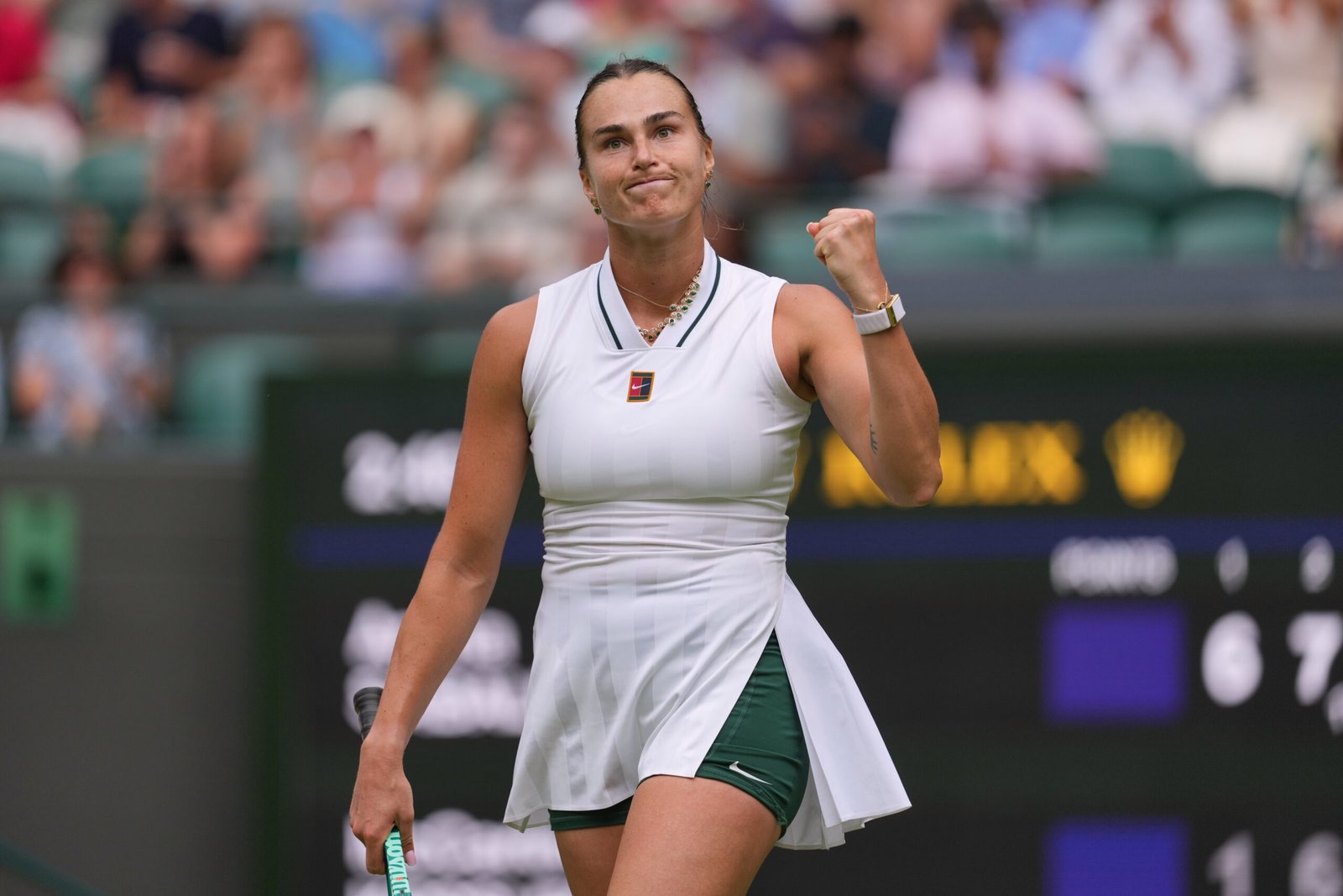 Sabalenka marca confronto na terceira rodada com Ostapenko