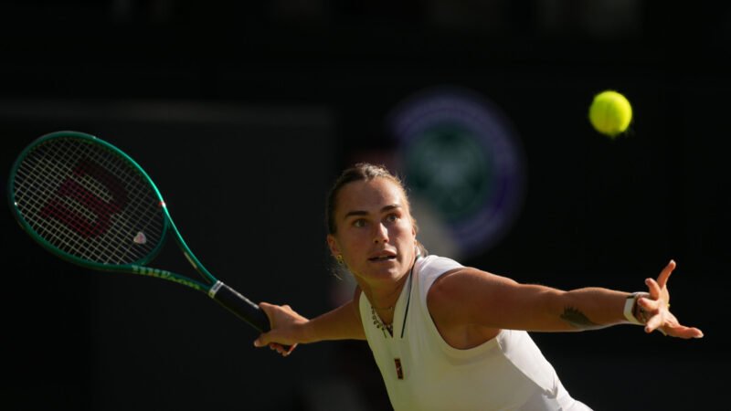 Aryna Sabalenka marcou um confronto nas oitavas de final com Naomi Osaka