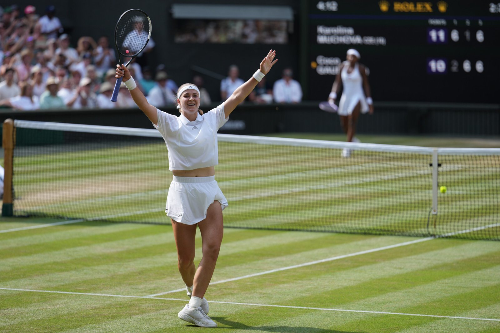 Karolina Muchova venceu Coco Gauff e chegou à sua primeira final em Wimbledon