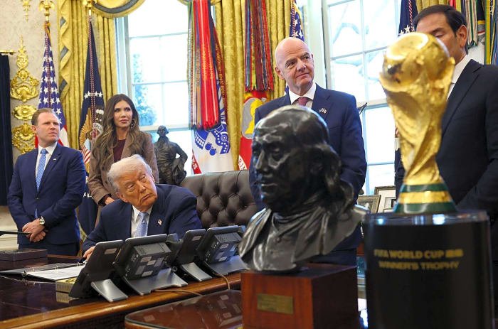 Simon Jordan critica Donald Trump e seus ‘buracos’ por se intrometer na Copa do Mundo da FIFA