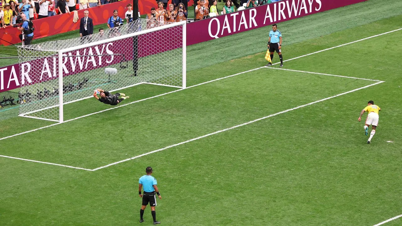 Suíça vence a Colômbia nos pênaltis e chega às quartas de final da Copa do Mundo