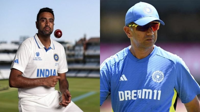 Rahul Dravid e Ravi Ashwin foram vinculados ao cargo de técnico do teste da Inglaterra após a saída de Brendon McCullum