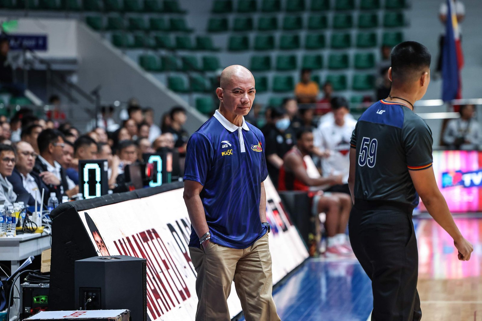 Yeng Guiao ficou desapontado com a perda de Rain or Shine