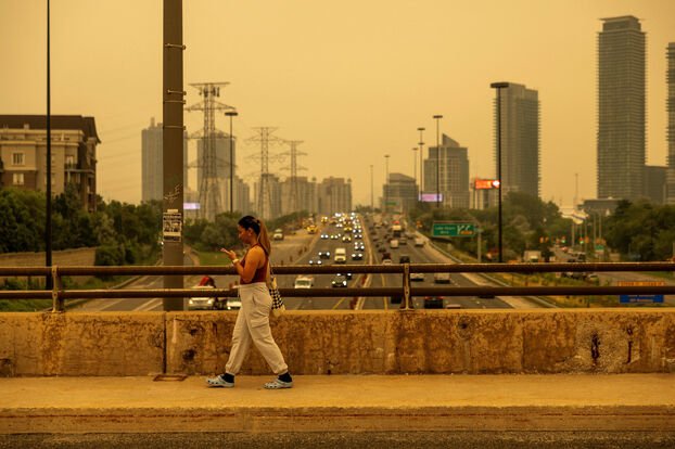 Nova York, Chicago… 850 incêndios florestais no Canadá tornam a qualidade do ar dos EUA ‘ruim’