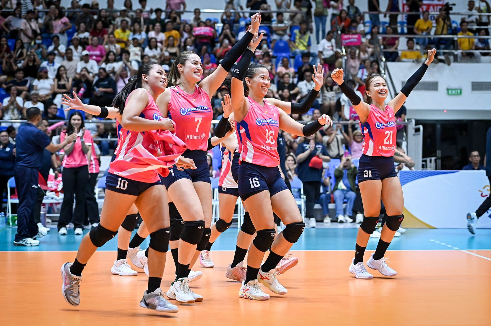 Apesar de ter diversas estrelas, Creamline ainda é um time letal