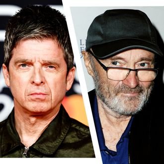 Phil Collins mal pode esperar para enfrentar Noel Gallagher, do Oasis