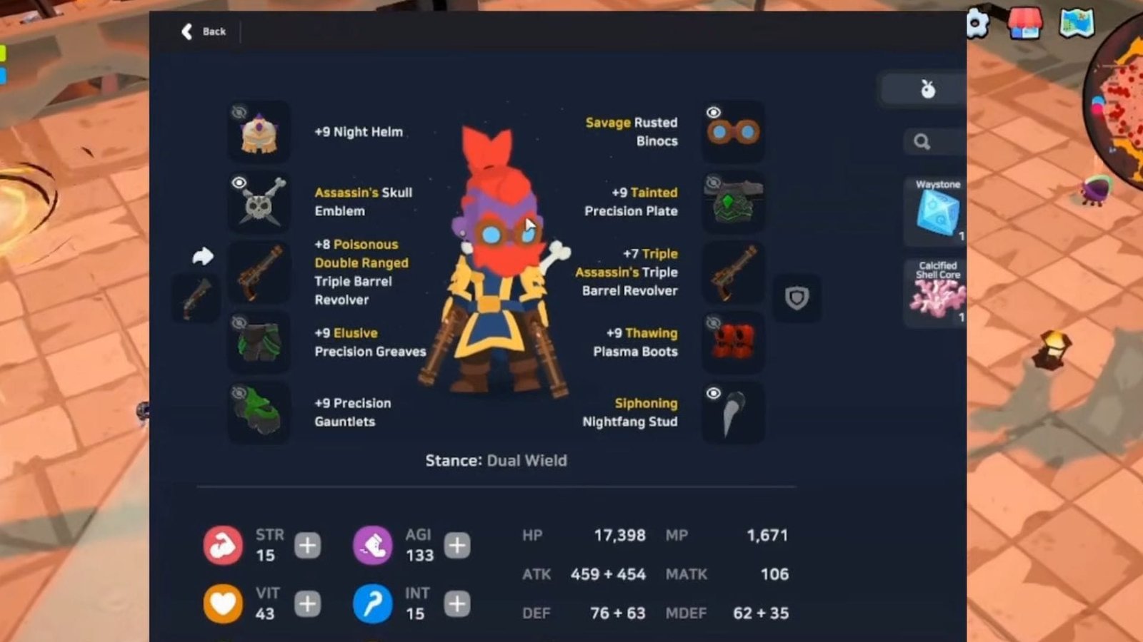 Melhor construção de Gunslinger para Spiritvale