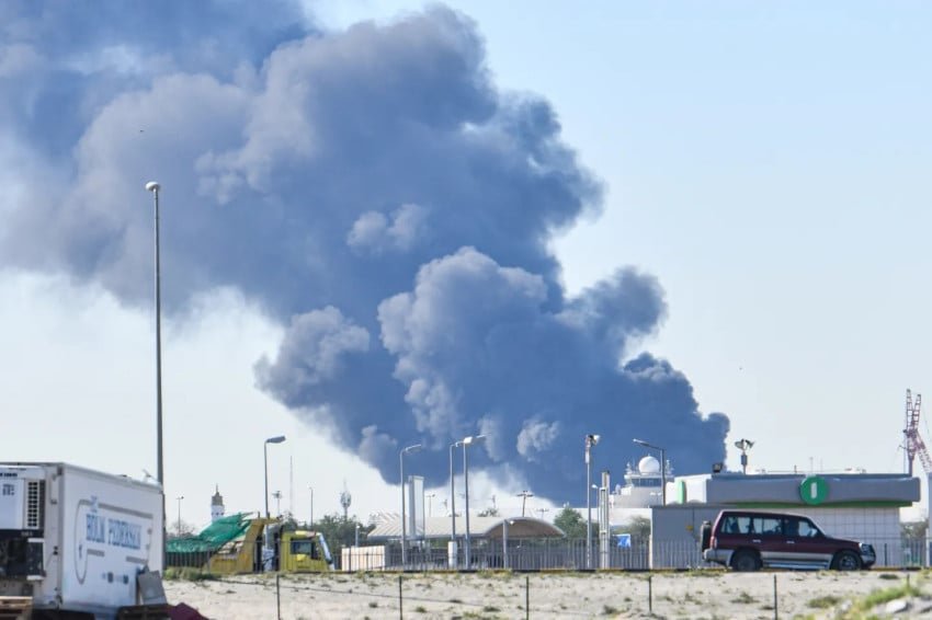 Muitos soldados do Kuwait ficaram feridos no ataque iraniano.