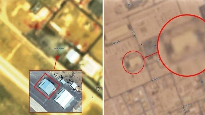 Imagens de satélite revelam graves danos às bases dos EUA devido aos ataques iranianos