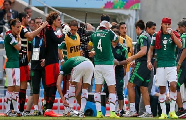 Cooling Break eliminado na partida México x Equador
