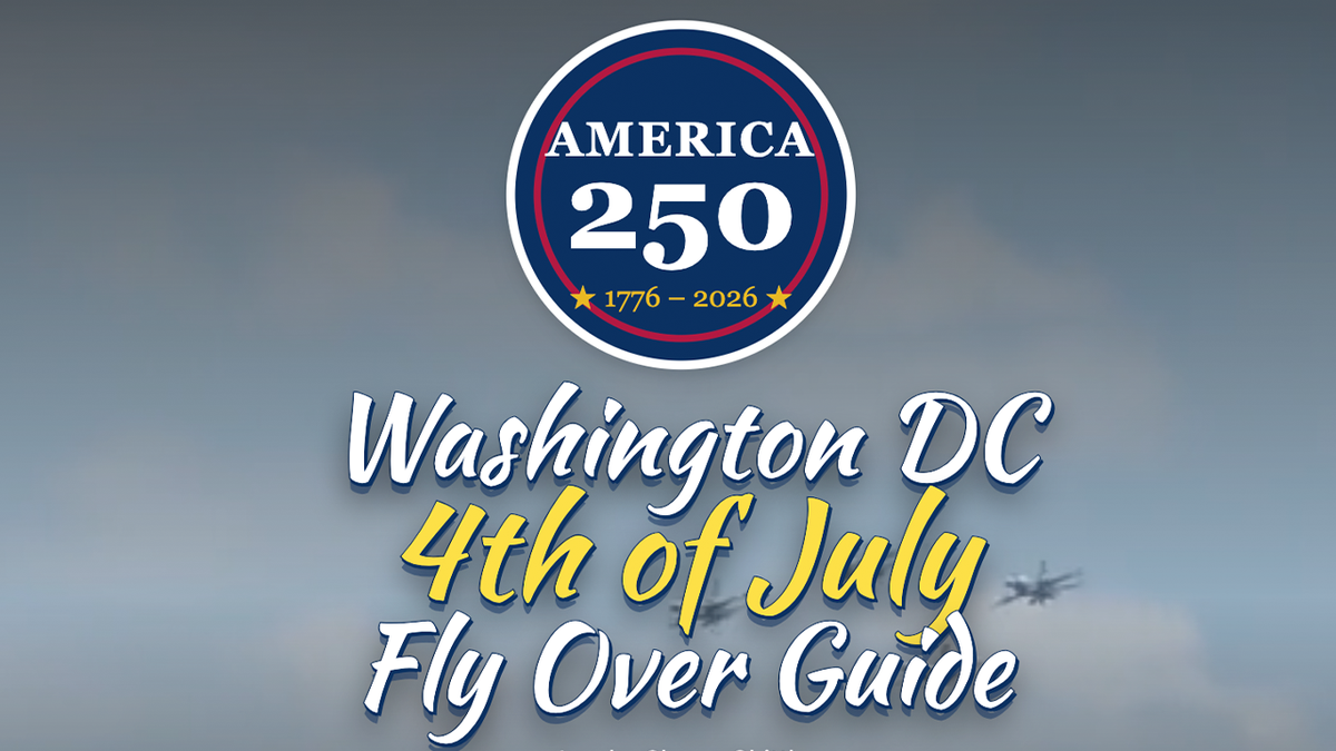 O aplicativo flyover de 4 de julho rastreia os Blue Angels, Air Force One ao vivo