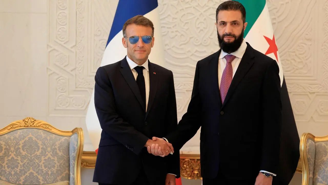 Macron faz visita histórica pós-Assad à Síria