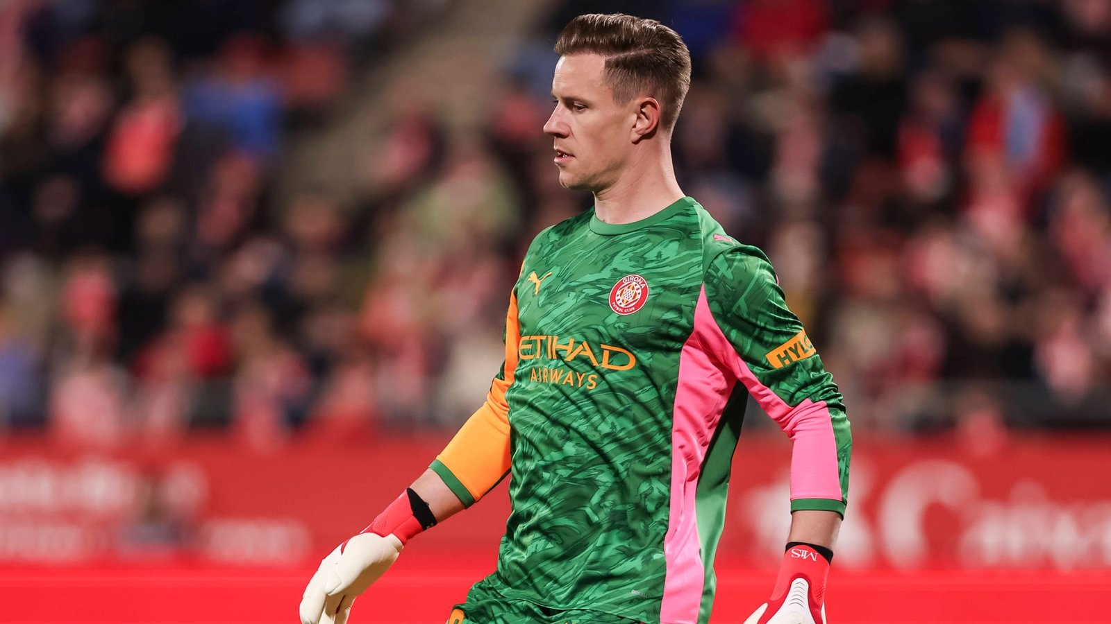 O goleiro da DFB, Marc-André ter Stegen, pouco antes de se transferir para o Ajax Amsterdam
