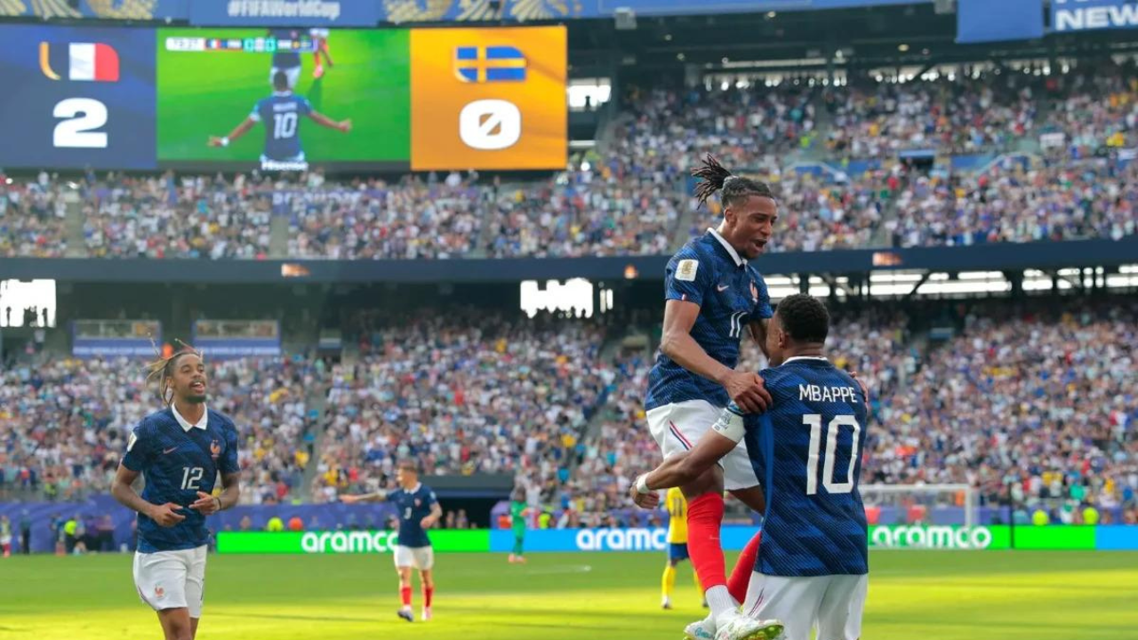 Placar ao vivo de Paraguai x França, oitavas de final da Copa do Mundo FIFA 2026: PAR 0-1 FRA; Kylian Mbappe deu a liderança à França