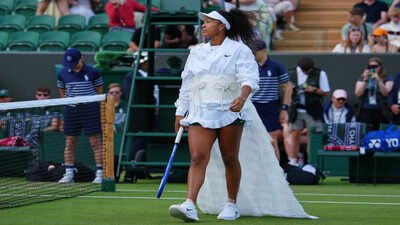 Naomi Osaka leva Wimbledon para a passarela com um look deslumbrante inspirado no quimono | Notícias sobre tênis
