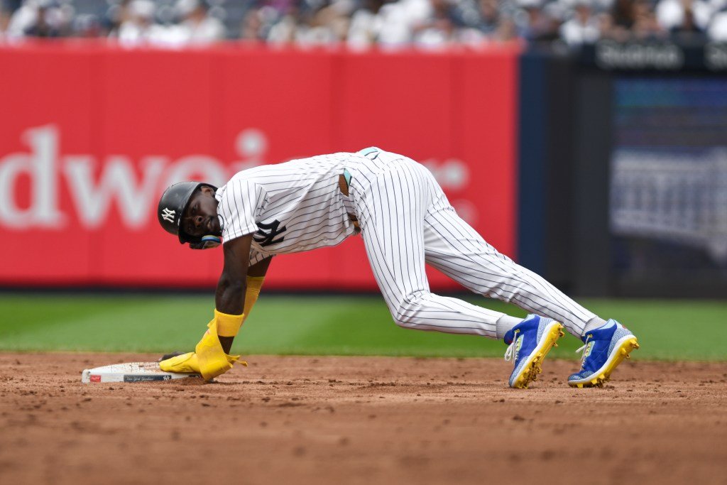 Jazz Chisholm está fora com um rebatedor aparentemente ferido pelo cambaleante Yankees