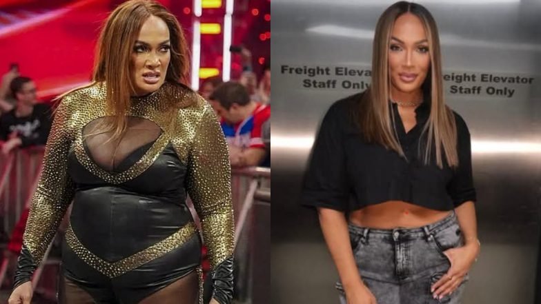 Foto dramática de perda de peso de Nia Jax se torna viral, estrela da WWE brinca sobre ‘reação alérgica’