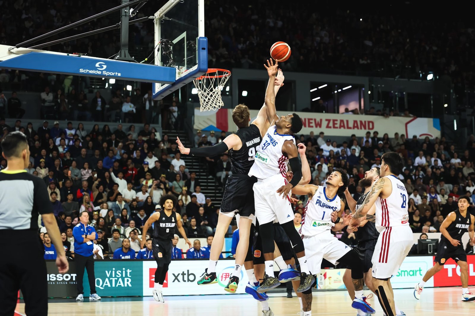Nova Zelândia derrota Gilas Pilipinas em 2OT no Campeonato Fiba