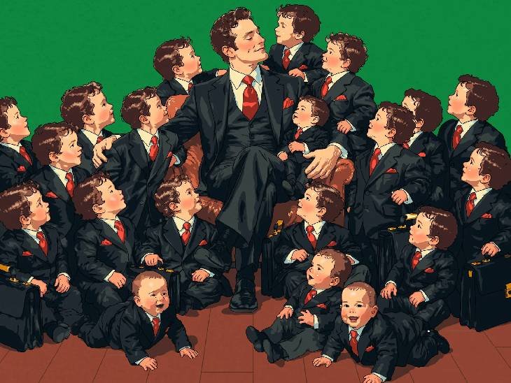 Tendência dos super-ricos: os ricos consideram ter dezenas e centenas de filhos um “projeto”; Tornou-se um novo símbolo de poder e influência, não a salvação de uma dinastia.