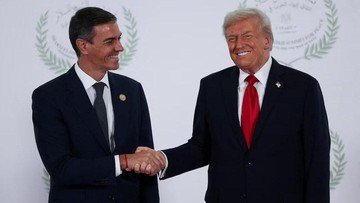 Discutindo frequentemente, o primeiro-ministro espanhol e Trump estão na mesma página no Pildun final