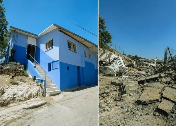 Depois da expulsão dos palestinianos, Israel demoliu uma escola numa aldeia da Cisjordânia.