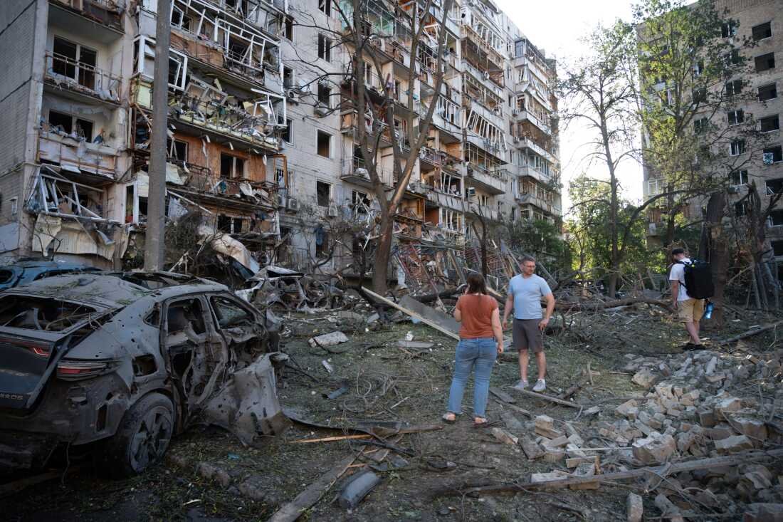 Capital da Ucrânia atingida por ataque massivo de drones e mísseis russos: NPR