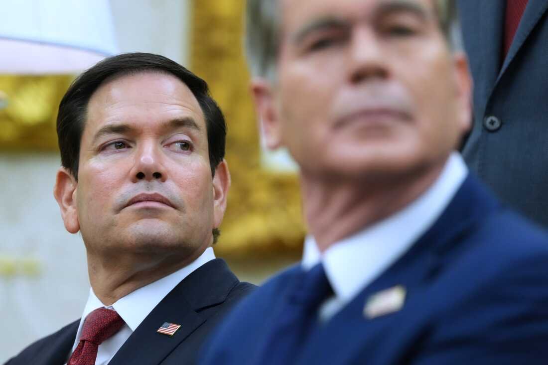 Rubio encontra nações sobre violência política de esquerda: NPR