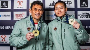 Indonésia conquista ouro em velocidade na World Climbing Series Chamonix 2026