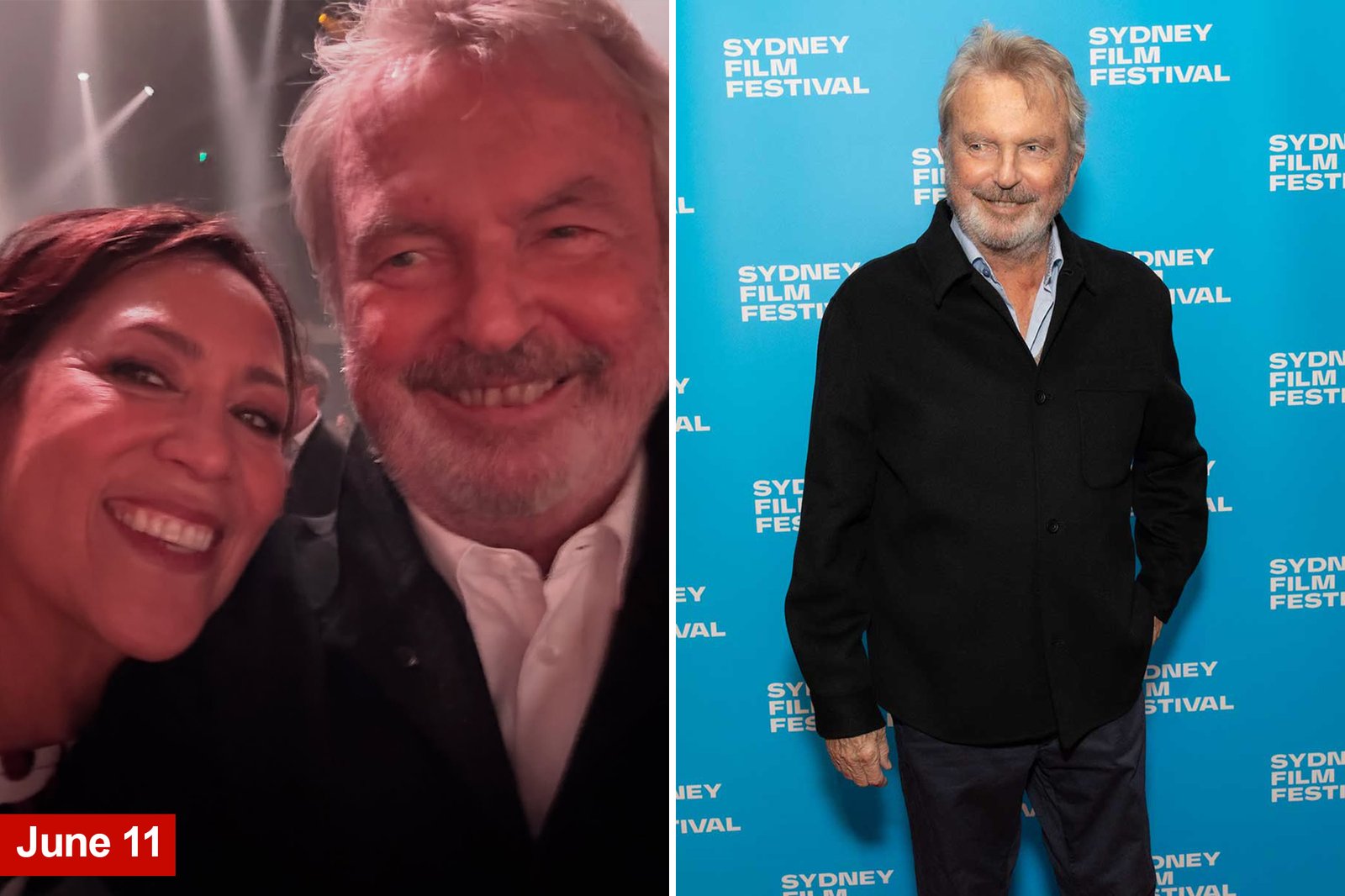 A estrela de Jurassic Park, Sam Neill, brilhou em suas últimas aparições públicas antes de sua morte, aos 78 anos.