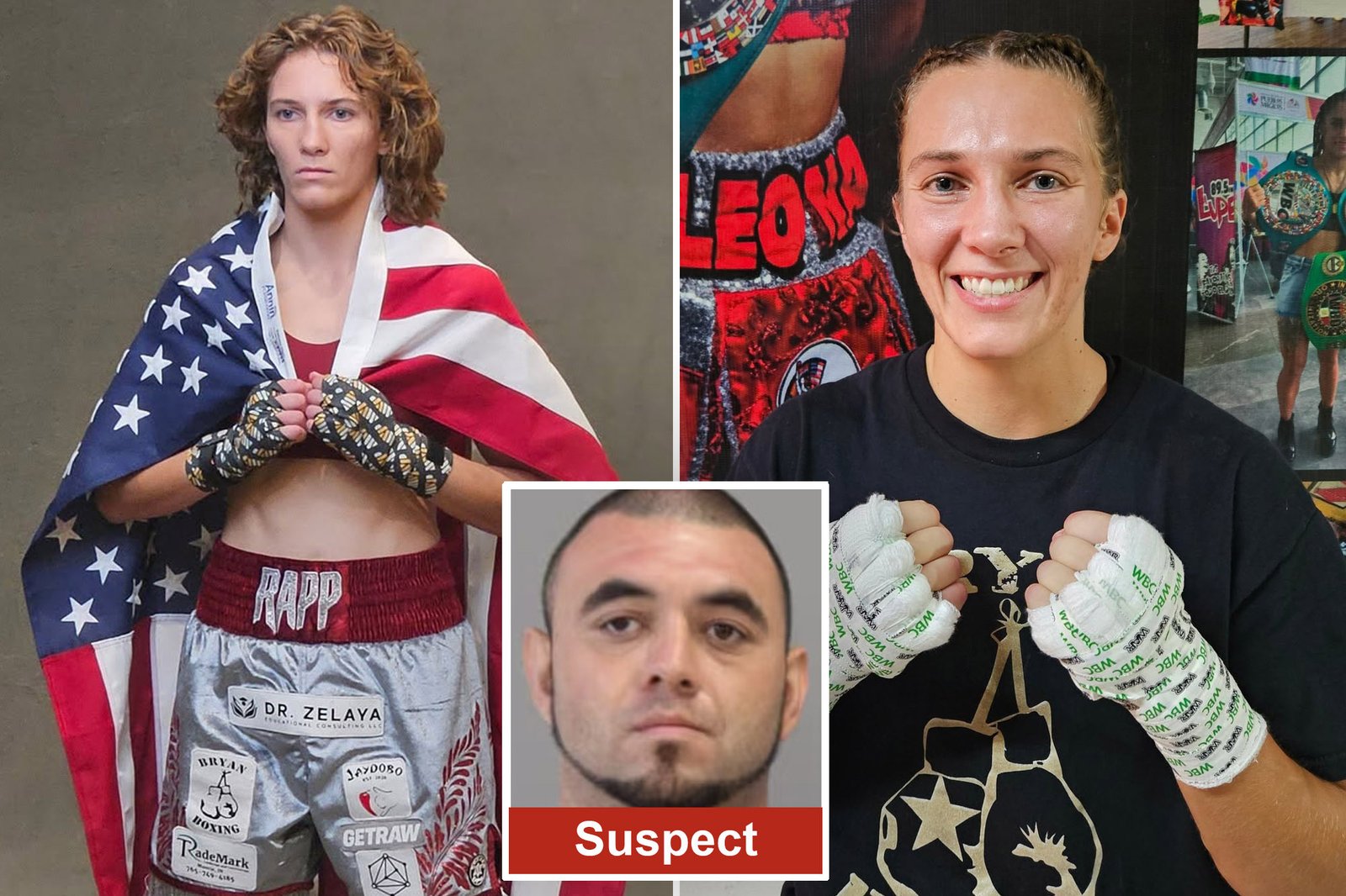 A estrela do boxe Hannah Rapp foi morta por um suposto motorista enquanto andava de bicicleta no Texas