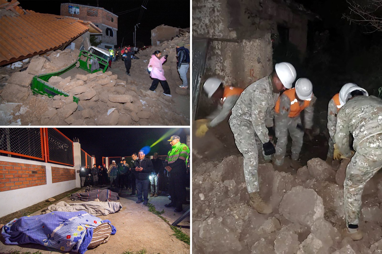 Um terremoto abalou a região dos Andes no Peru, matando pelo menos 5