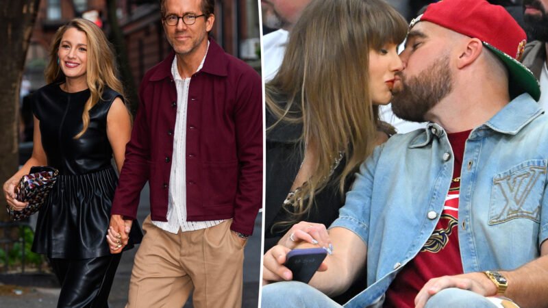 Blake Lively e Ryan Reynolds voam para Nova York antes de Taylor Swift, o casamento de Travis Kelce