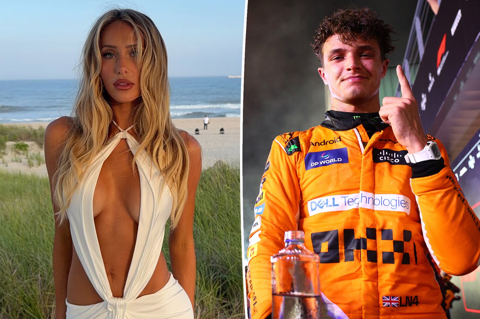 Alix Earl e o piloto de F1 Lando Norris alimentam rumores de boates em Londres