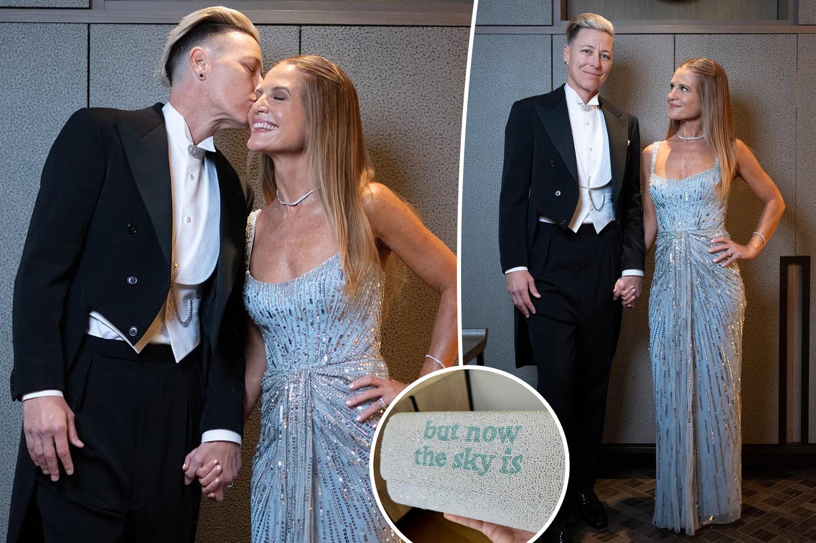 Glennon Doyle compareceu ao casamento de Taylor Swift com sua esposa Abby Wambach – e cortejou o tema ‘Opalite’.