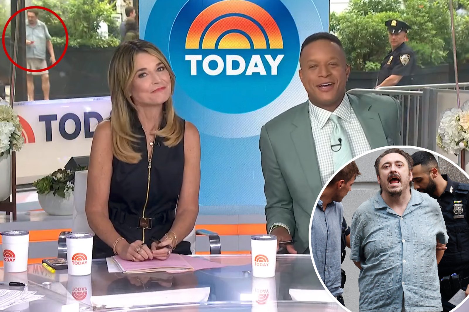 O programa ‘Today’ Fury foi visto na TV antes do ataque ao estúdio
